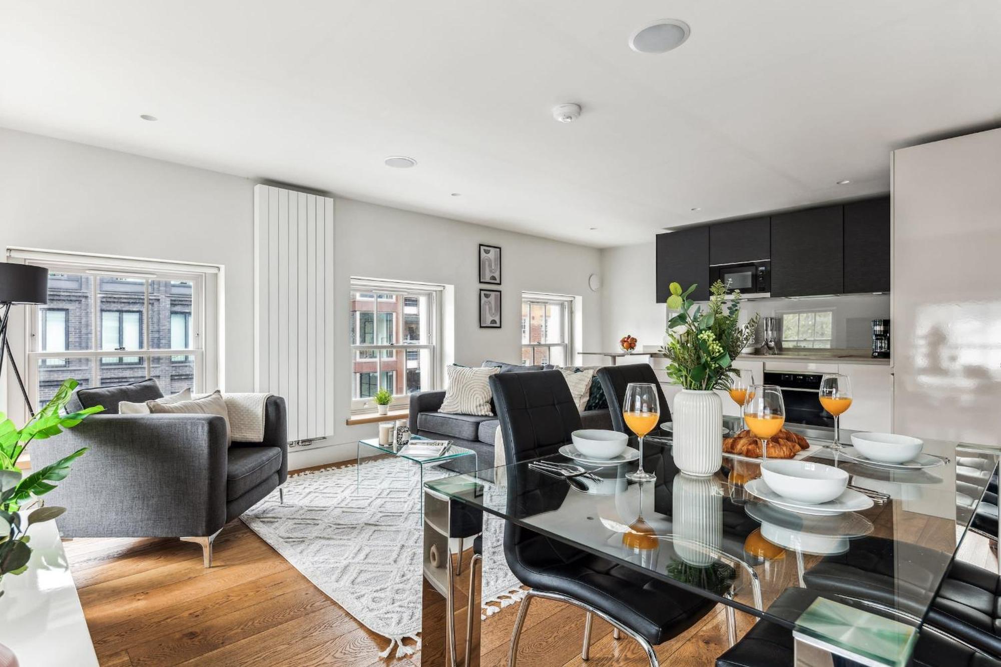 Modern 1Br In Central Fitzrovia - Cityapartmentstay Londra Esterno foto